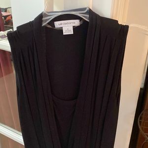 Liz Claiborne Black Small Blouse